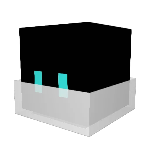 cafu77 Minecraft avatar head, 3D render