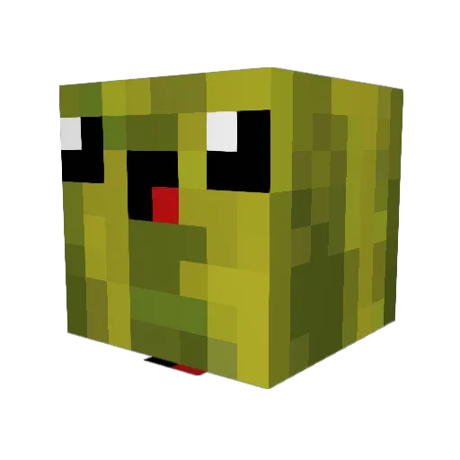 cahill129 Minecraft avatar head, 3D render