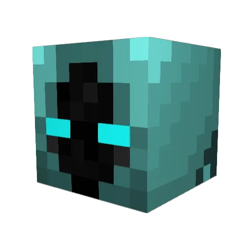 caiius Minecraft avatar head, 3D render