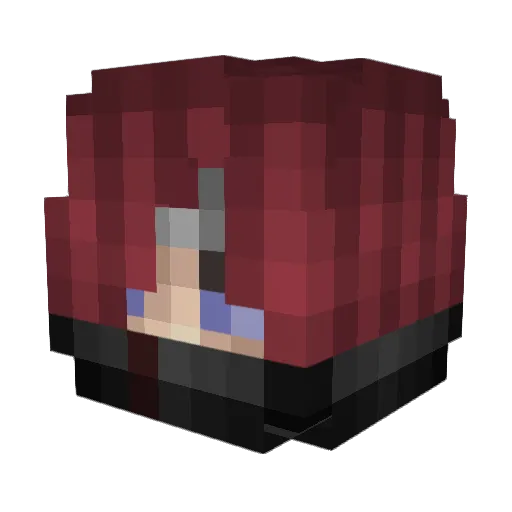 cainanfoster Minecraft avatar head, 3D render
