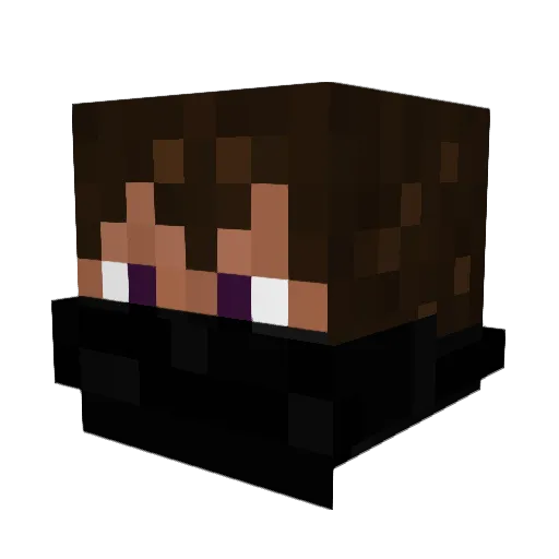 cainsaw666 Minecraft avatar head, 3D render