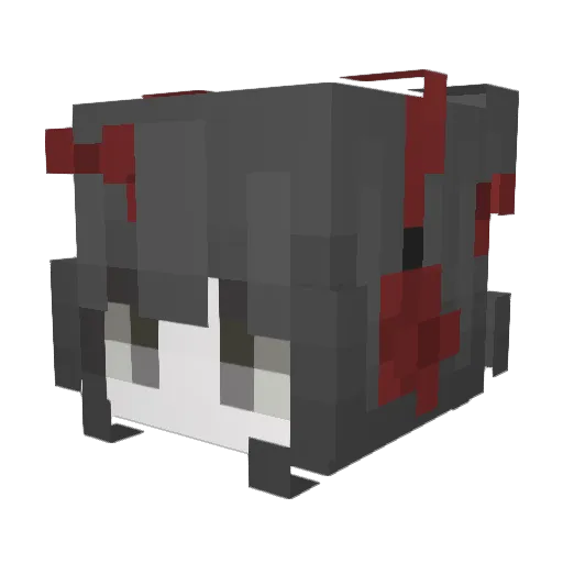 caiooz Minecraft avatar head, 3D render
