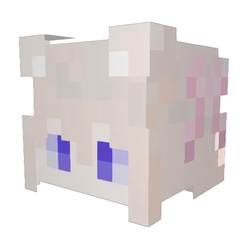 cairan12345 Minecraft avatar head, 3D render