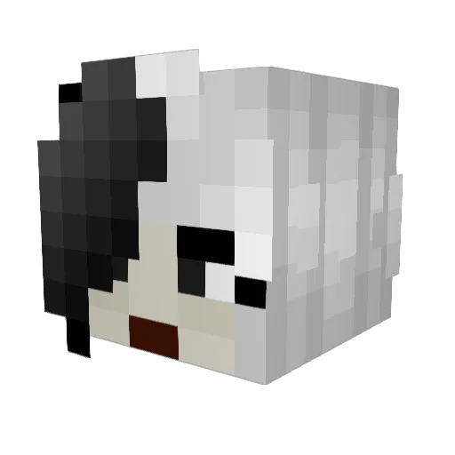 caitBwork Minecraft avatar head, 3D render