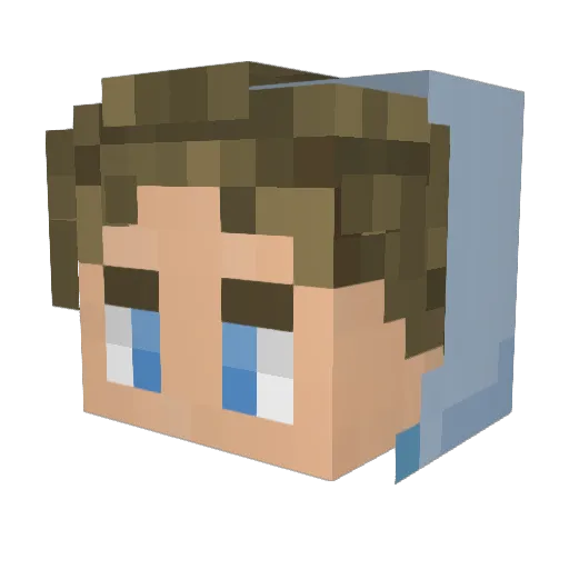 caitmarie19 Minecraft avatar head, 3D render