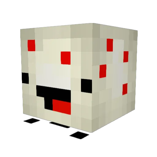 cake0947 Minecraft avatar head, 3D render