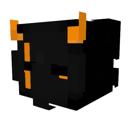 cake8377 Minecraft avatar head, 3D render