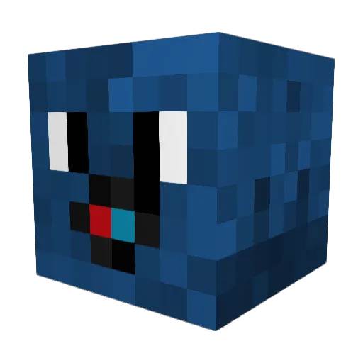 cake_is_cake14 Minecraft avatar head, 3D render