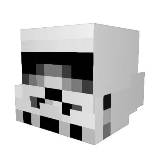cakeandcookies90 Minecraft avatar head, 3D render
