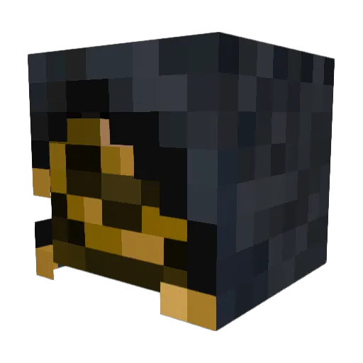 cakejawa Minecraft avatar head, 3D render