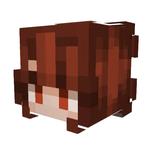 cal2700 Minecraft avatar head, 3D render