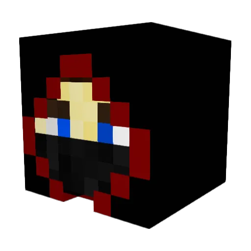 cal5impsonn Minecraft avatar head, 3D render