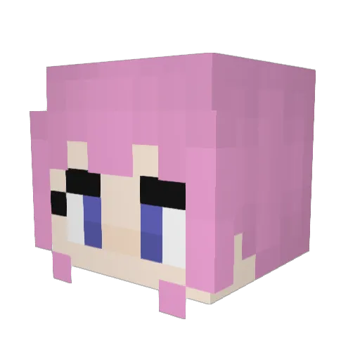 calabrOne13 Minecraft avatar head, 3D render