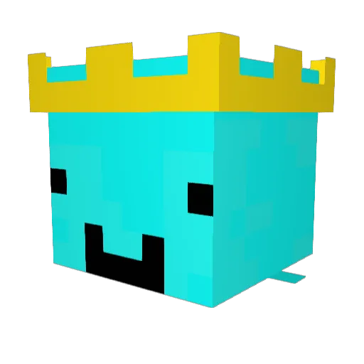 calbe8 Minecraft avatar head, 3D render