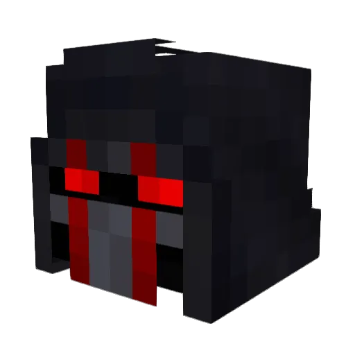 calculated09 Minecraft avatar head, 3D render