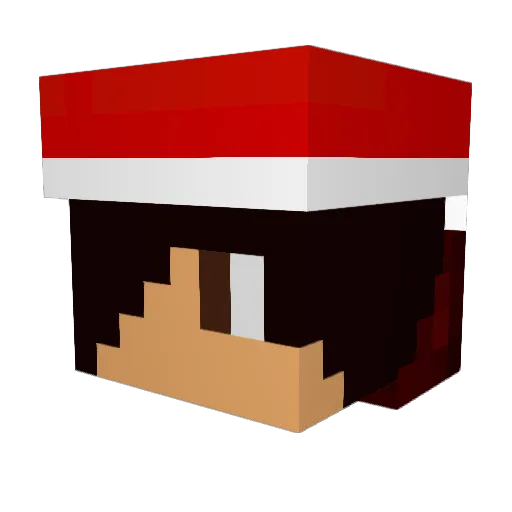 caldoyo Minecraft avatar head, 3D render