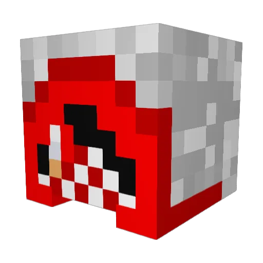 calebb153 Minecraft avatar head, 3D render