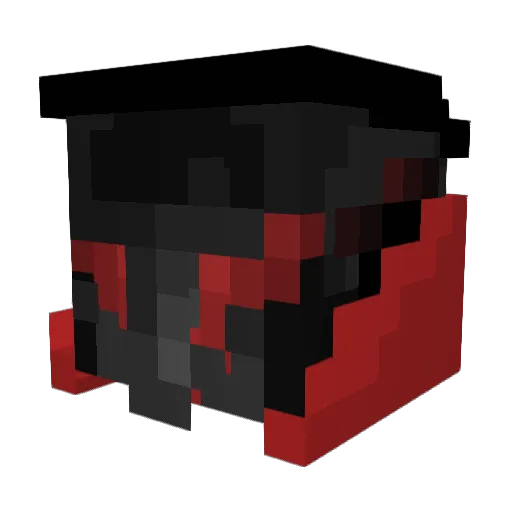 calebmh1 Minecraft avatar head, 3D render