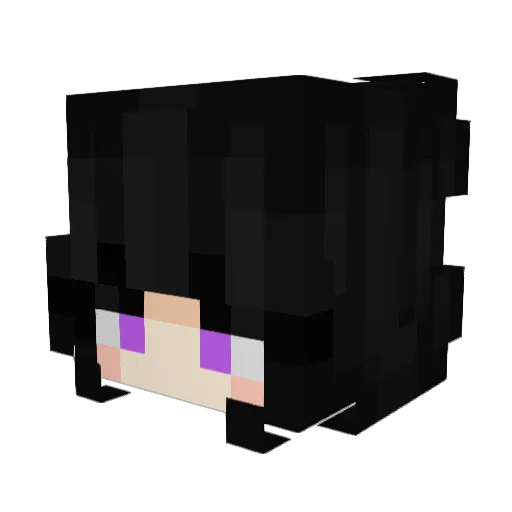 calebssuh Minecraft avatar head, 3D render