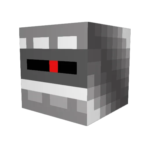 calebthebaeleb Minecraft avatar head, 3D render