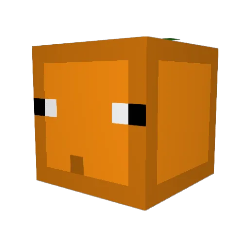 caliber1367 Minecraft avatar head, 3D render