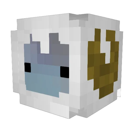 calinkmtr Minecraft avatar head, 3D render