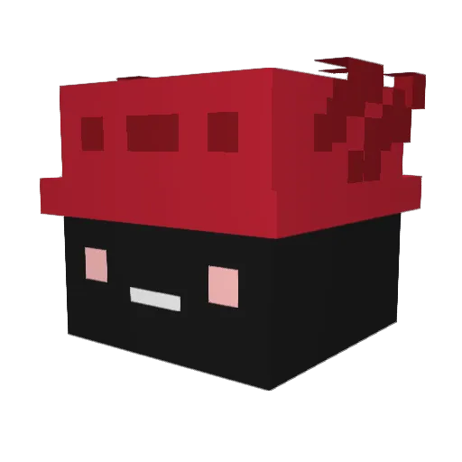 call__me__Ali Minecraft avatar head, 3D render