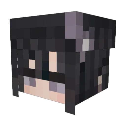 call_me_kozzy Minecraft avatar head, 3D render