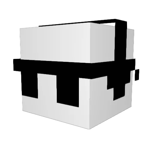 callemff Minecraft avatar head, 3D render