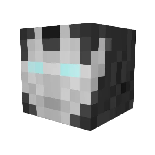 callemicke Minecraft avatar head, 3D render