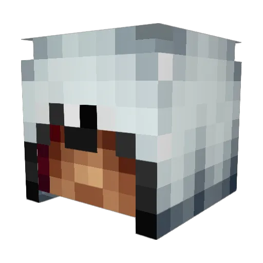 callenm2 Minecraft avatar head, 3D render