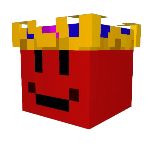callist122 Minecraft avatar head, 3D render