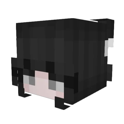 callme_rimuru Minecraft avatar head, 3D render