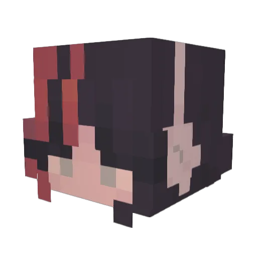 callmegoodboypls Minecraft avatar head, 3D render