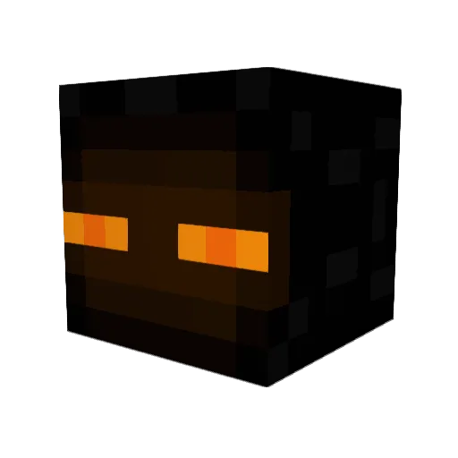 callmeidk Minecraft avatar head, 3D render