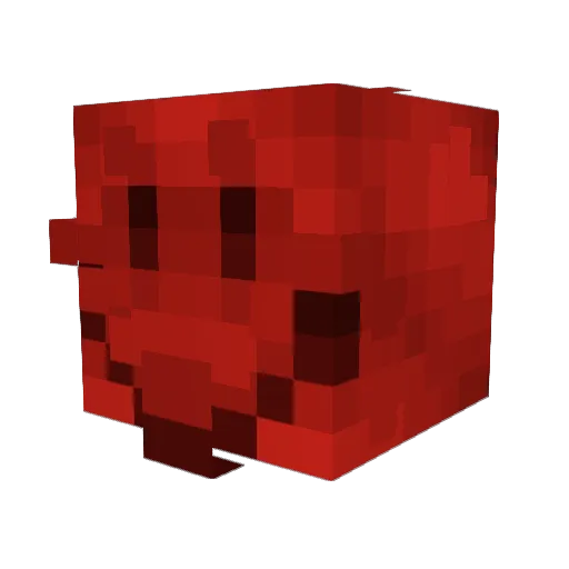 callmeidka Minecraft avatar head, 3D render