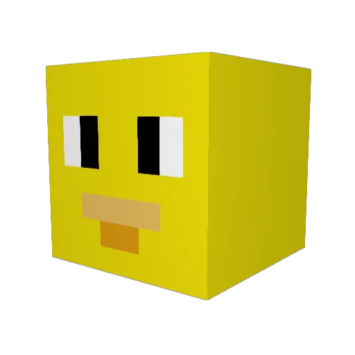 callmepedro0919 Minecraft avatar head, 3D render