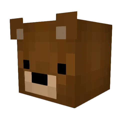 callumappleseed Minecraft avatar head, 3D render
