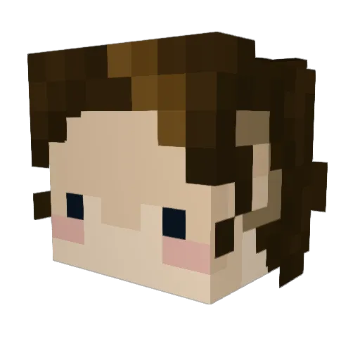 callumiscool27 Minecraft avatar head, 3D render