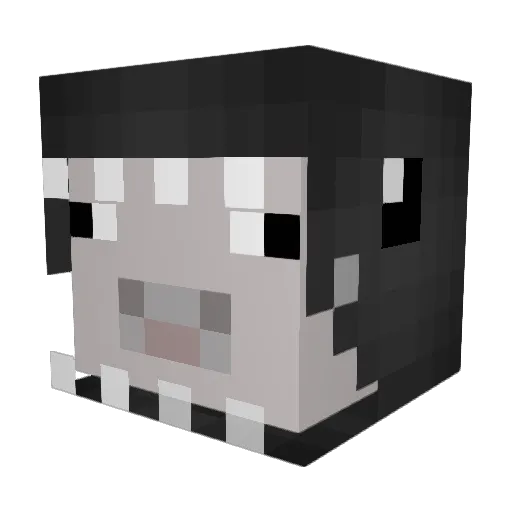 cally2004 Minecraft avatar head, 3D render