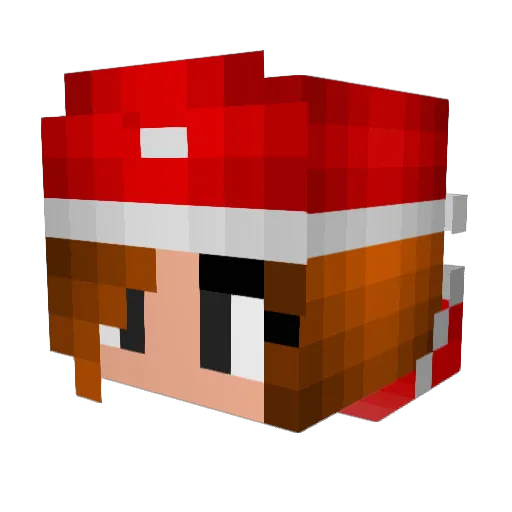 callyftw Minecraft avatar head, 3D render