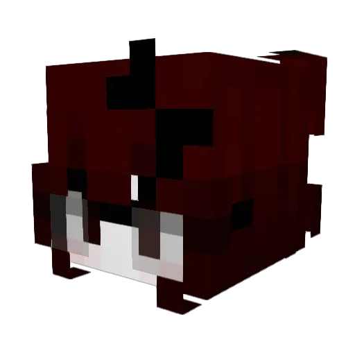 caloey Minecraft avatar head, 3D render