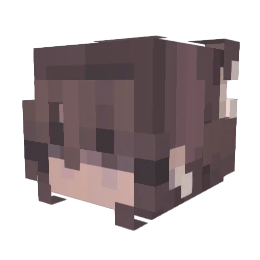 calp1c0 Minecraft avatar head, 3D render