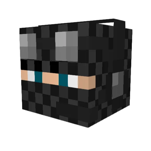 calp777 Minecraft avatar head, 3D render