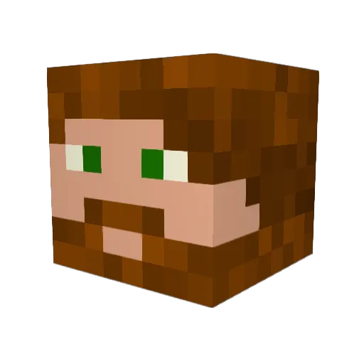 calum_098 Minecraft avatar head, 3D render