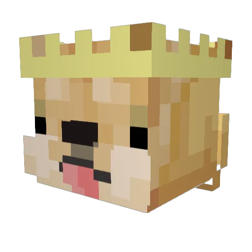 calvin13182 Minecraft avatar head, 3D render