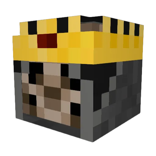 calvin_kele07 Minecraft avatar head, 3D render
