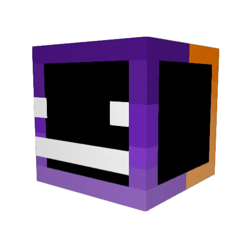 camcasserole Minecraft avatar head, 3D render