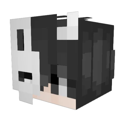 camelclutch Minecraft avatar head, 3D render