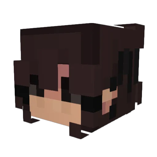 cameneyezler Minecraft avatar head, 3D render